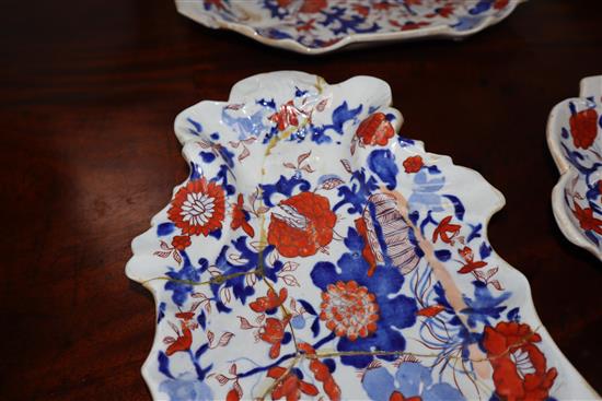 An early 19th century Masons Ironstone dessert service